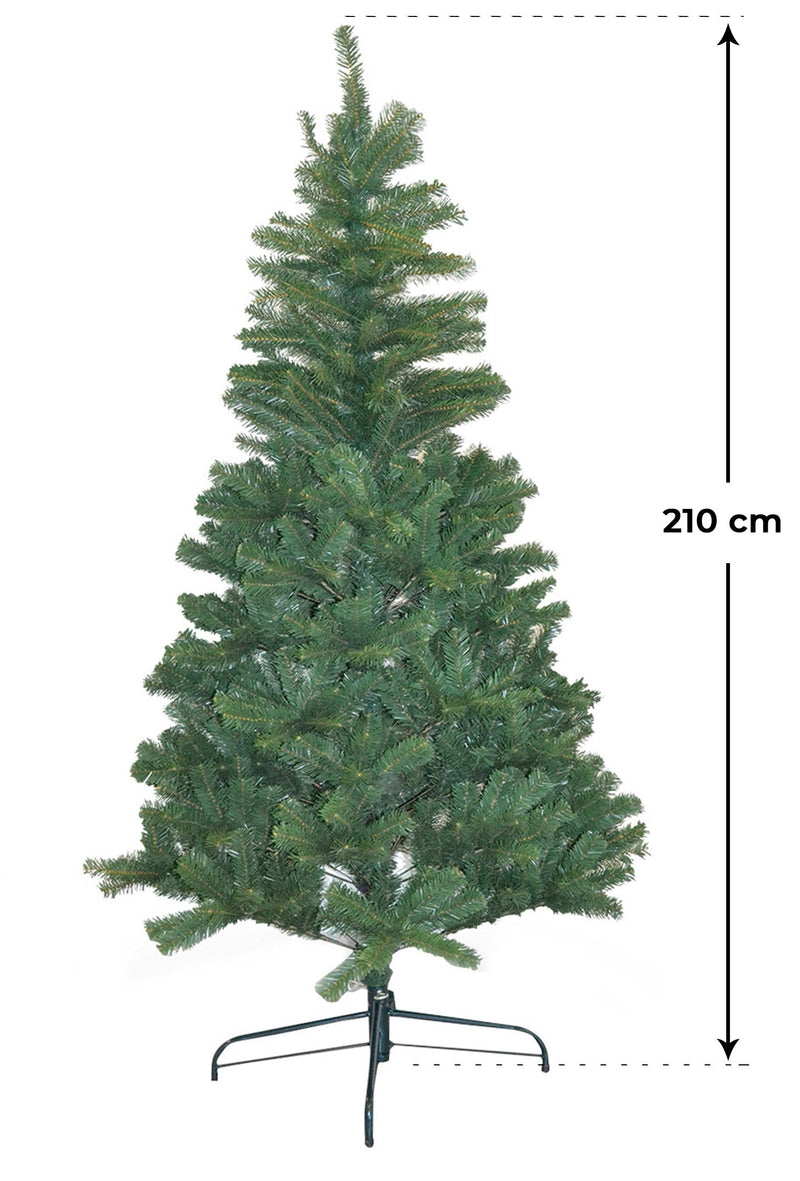 Albero di Natale Artificiale Morel Pino Verde Varie Misure