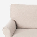 Divano 3 Posti 94x74x178cm in Tessuto Beige