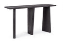 Consolle 130x40x75 cm Caffèblack in Legno Nero