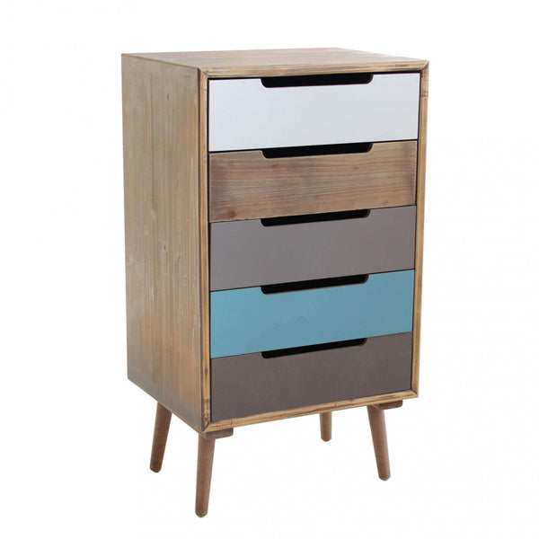 Commode Darwin 45x36,5x81,5 h cm en bois multicolore acquista