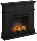 Camino Elettrico da Pavimento Effetto Fiamma 1500W Tagu Larsen Nero