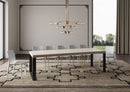 Tavolo Allungabile 180-440x90x77 cm Tecno Premium Cashmere Telaio Antracite 
