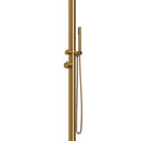 Doccia da Giardino in Acciaio Inox con Doccino Sined Chia Oro 