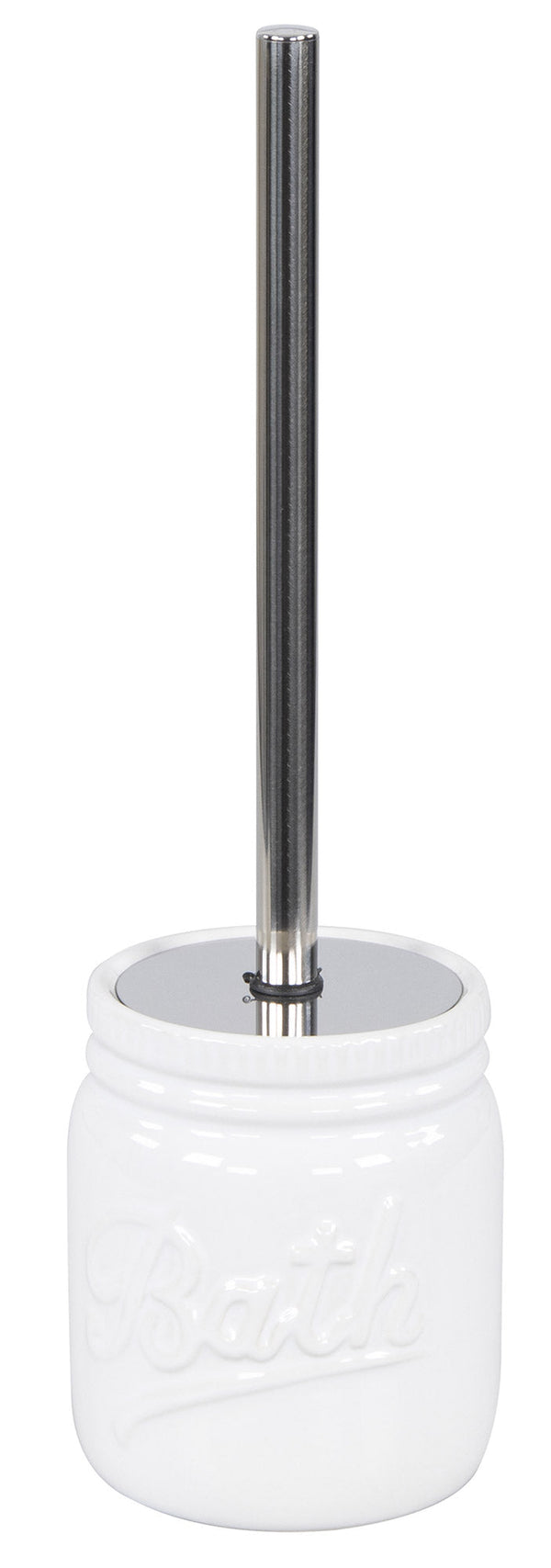 sconto Porte brosse WC Ø10,5x35 cm en Céramique Blanche