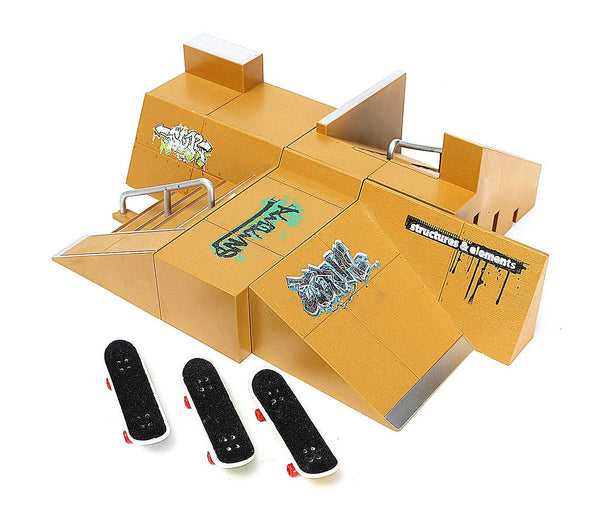 sconto Touche pour Enfants 35x14 cm avec Mini Skate Park en Plastique