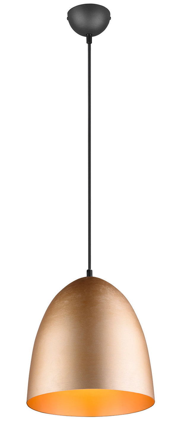 online Lampada a Sospensione da Interno Attacco E27 in Alluminio Ottone Opaco