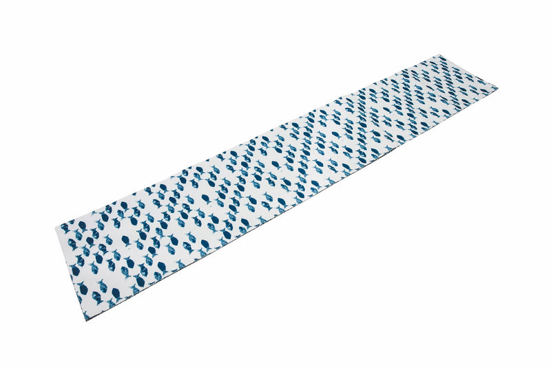 Runner da Tavolo Double Face 33x177 cm VdE Tivoli 1996 Fishbone