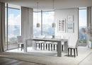 Tavolo Allungabile 140/244x90x77 cm Roxell Cemento  
