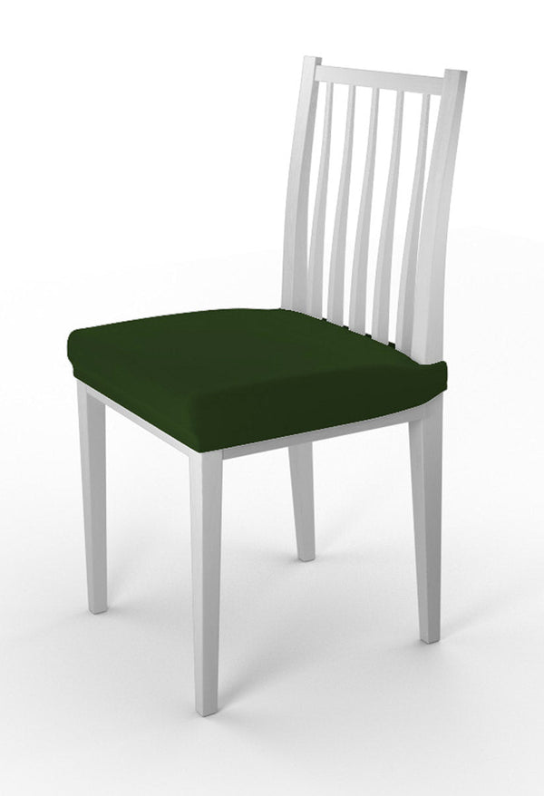 Lot de 2 Housses de Chaise Stretch en Polyester Vert Foncé prezzo