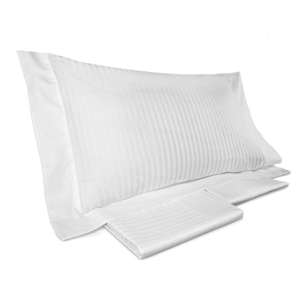 online Lot de draps et taies d'oreiller couleur unie blanc rubis Mitera différentes tailles