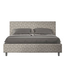 Letto Matrimoniale Adele Era 02 Grigio Varie Misure
