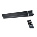 Pannello Radiante Riscaldante ad Infrarossi 150,5x17,7x6 cm 2400W Sined Calore Nero