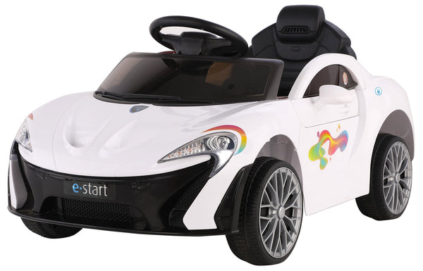 Voiture électrique pour enfants 6V Miller e-Start Blanc sconto