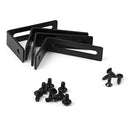 Multipresa Atom per Scrivania in Alluminio e Plastica Emuca Nero