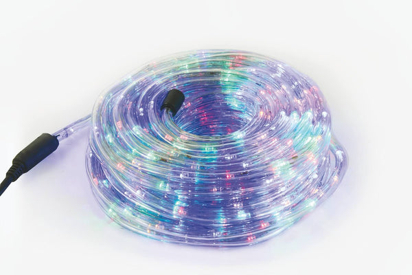 prezzo Tube LED Noël Multicolore 8 Fonctions 147 LED Tabby Différentes Tailles