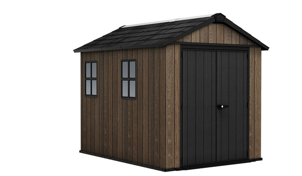 acquista Casetta Box da Giardino Keter Apex 759/975 in Resina Effetto Legno Noce