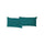 Paire de taies d'oreiller unies vert bouteille