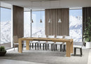 Tavolo Allungabile 180-440x90x77 cm Roxell Quercia Naturale
