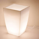 Vaso Luminoso da Giardino a LED 40x40x57 cm in Resina 5W Jasmine Bianco Neutro