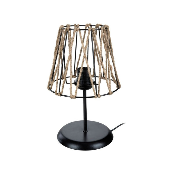 Lampe de table Evren en jute sconto