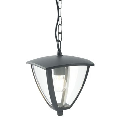 online Lampe à suspension d'extérieur E27 en aluminium Sovil gris