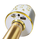 Microfono wireless hifi speaker registra e ascolta le tue canzoni Dorato