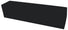 Banc simili cuir noir Avalli 180x42x44 cm