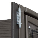 Casetta Box da Giardino Porta Utensili 243,8x457,2 cm in Polietilene Utah