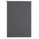 Tenda a Rullo Avvolgibile 240x160 cm in Poliestere Anti-UV con Catenella Grigio Scuro      