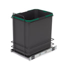 Pattumiera da Cucina ad Estrazione 35 L in Plastica Emuca 