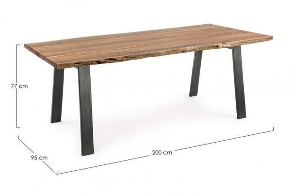 sconto Tavolo 200x95x77h cm Aron