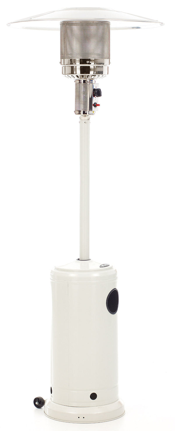 Poêle à champignons d'extérieur à gaz GPL 13,5 kW Blanc online