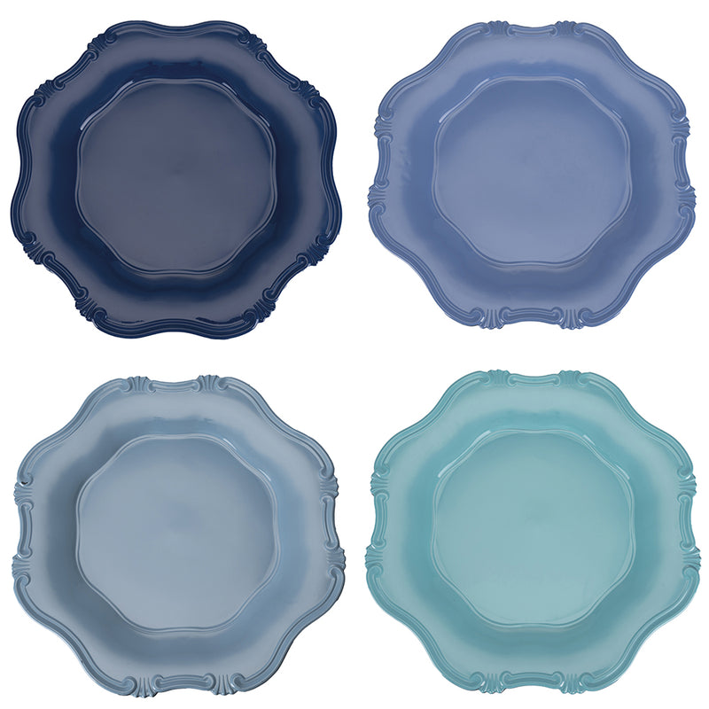 Set 4 Sottopiati Ø33 cm  in Polipropilene VdE Tivoli 1996 Hippy 