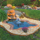 Laghetto Artificiale Roccia a Bordo Largo 265x160x52 cm 620 Litri