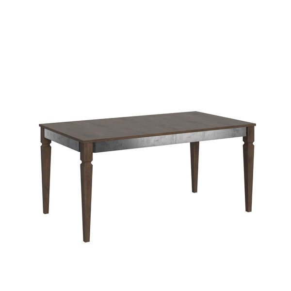 prezzo Tavolo Allungabile 160-264x90x80 cm Impero Iron Noce