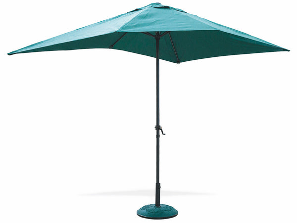 Parasol de jardin rectangulaire 3x2 m mât aluminium Ø38 mm Soriani Vert online
