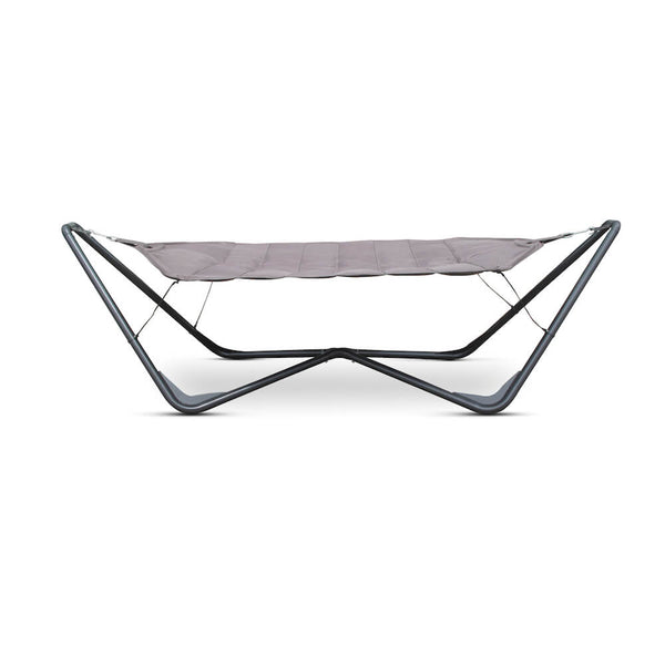 Hamac de jardin en polyester rembourré Oxford avec structure en fer Taddei Gondola prezzo