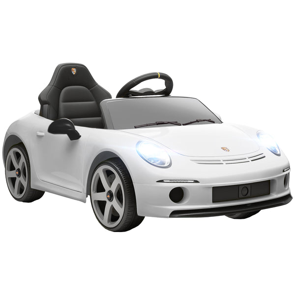 Macchina per Bambini 3-5 Anni con Licenza Ufficiale RUF GT Telecomando Cintura di Sicurezza e Musica Bianco online
