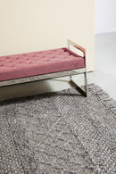 Tappeto 160x230 cm Hiruni in Tessuto Marrone