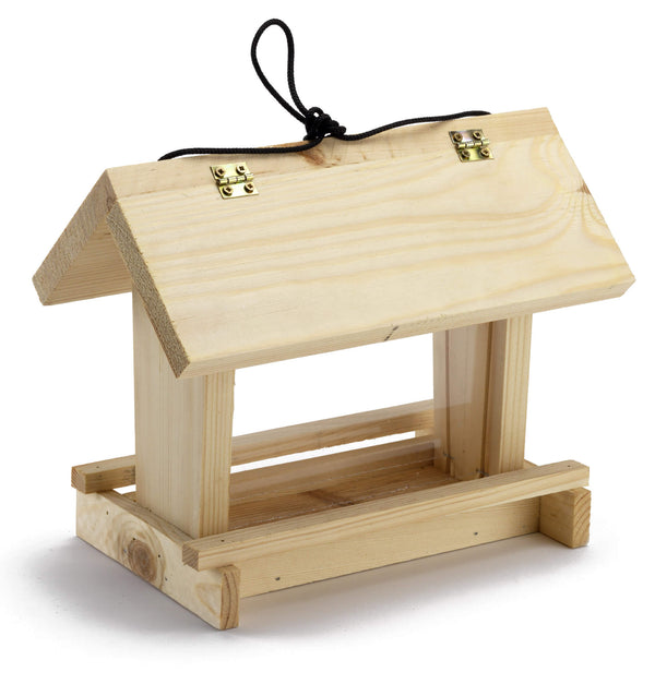 prezzo Cipì Mangeoire pour Oiseaux 15x26xh21 cm en Bois Naturel FSC