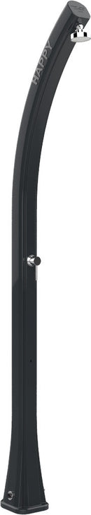 Doccia Solare da Esterno Giardino 23L Miscelatore Arkema Happy Grigio Antracite