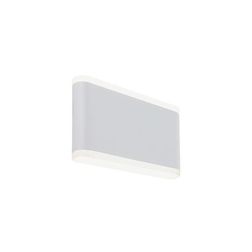 prezzo Sovil Wave Applique d'extérieur rectangulaire blanche à 24 LED