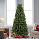 Albero di Natale Namir Ø88x180 cm 628 Rami Super Folto Realistico con Base a Croce in Metallo e PP Verde      