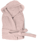Accappatoio in Spugna 100% Cotone Rosa Antico Taglia S/M