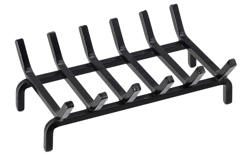 Brucialegna Braciere per Stufa 40x25 cm in Ferro Belfer 900/E Nero