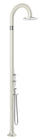 Mitigeur de douche de jardin extérieur inverseur et douchette mobile Arkema Funny Yin Top Line Perla Bianca