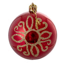 Set 8 Palle di Natale Ø8 cm in Plastica Rosso