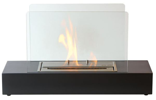 Table Bioéthanol Cheminée 35x60 cm Karlsen Mantova Noir sconto