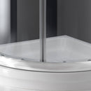 Box Doccia Semicircolare 2 Ante Scorrevoli In Cristallo Trasparente 6mm Fosterberg Aarhus Varie Misure