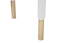 Console Luxy 100x40x79 cm in Legno e MDF e in Ferro Bianco e Oro